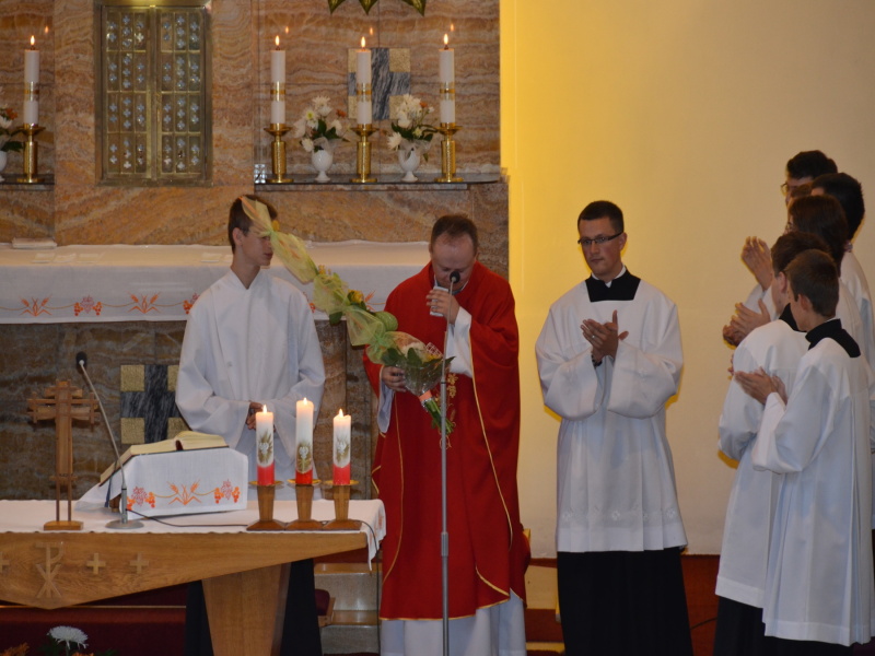 Odchod kaplána Petra Mariaka