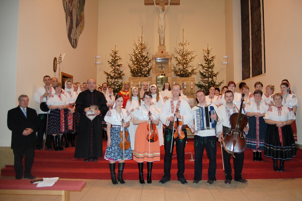 Vianočné pásmo veriacich z Ďurčinej