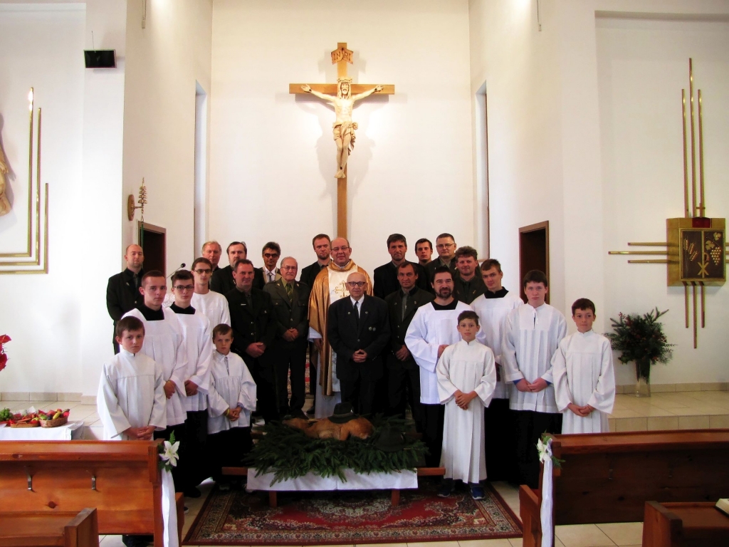 Hodová poľovnícka sv. omša – Streženice