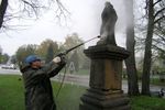 Reštaurovanie sochy sv. Jozefa 2016 - Farnosť Púchov